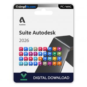 Suite Autodesk All Apps (Pc Et Mac) - Abonnement 12 Mois - &Agrave; T&eacute;l&eacute;charger - Neuf