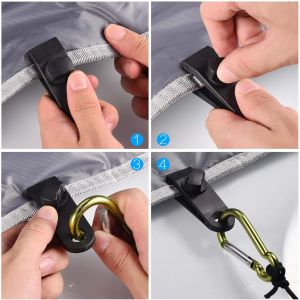 Lot De 10 Pinces Pour Bâche, Tente, Auvent - Neuf