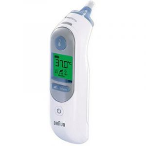Thermom&egrave;tre M&eacute;dical Infrarouge Braun Irt 6520 Thermoscan 7 Pointe De Mesure Pr&eacute;chauff&eacute;e - Neuf