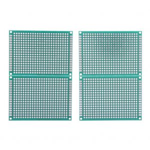 Lot de 10 circuits imprimes universels a souder et a double face, 5 x 7 cm - Neuf
