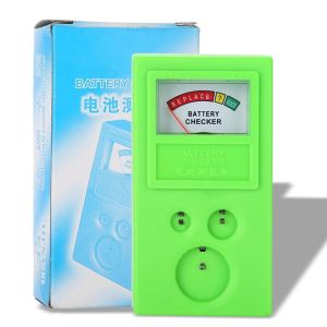 Kal-Appareil De Contrôle De Volt De Puissance De Vérificateur De Batterie De Pile Bouton, Vérificateur De Batterie De Ménage, Outils De Réparation De Montre Grands Pour De Petites Piles - Neuf
