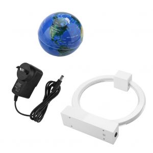 Globe terrestre flottant rotatif a LED colore de 6 pouces, a levitation magnetique, prise AU 110-240 V - Neuf