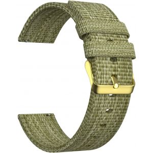 Eryi-Nylon Bracelet Montre Bracelet Montre - 16mm, 18mm, 20mm, 22mm, 24mm Montre Bracelet Avec Acier Inoxydable Boucle - Neuf