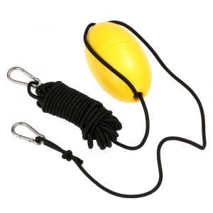 Jaune Ancre De Bateau Avec Nylon Boule Flottante Pour Kayak Avec Clip En Acier Inoxydable - Neuf