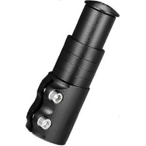 Potence De Vélo,Potence De Vélo De Montagne,Colonne Montante De Guidon En Alliage D'aluminium,Extension De Fourche,Colonne Montante De Guidon De Vélo Réglable Pour Le Cyclisme En Plein Air (Noir) - Neuf