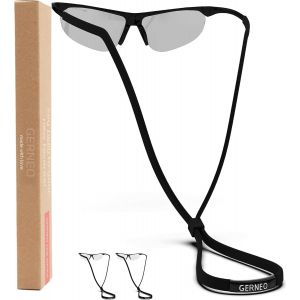 Cordon À Lunettes De Sport Fiable En Tissu - Cordon À Lunettes Imperméable Et Maintien Ferme Pour Lunettes De Sport, Lunettes De Soleil Et Lunettes De Lecture - Neuf