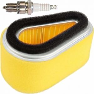 ChenQuanSarl-100188 Filtre À Air Préfiltre Remplacer Pour Kawasaki Fc150V 11013-2120 11013-2175 11013-2174 Pour John Deere M79451 Tondeuse À Gazon Pour Toro 100-2693 Avec Bougie D'Allumage Bpr5Es - Neuf