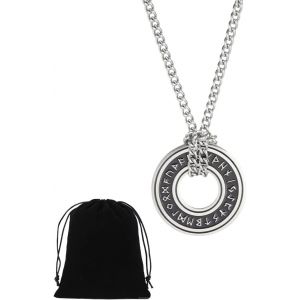 Kal-Collier M&eacute;daillon Saint Beno&icirc;t De Nursie, M&eacute;daille Religieuse Amulette Protection, Pendentif En Acier Inoxydable, Bijoux Pour Femmes Et Hommes - Neuf