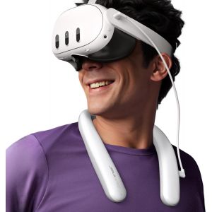 Batterie Pour Oculus Quest 3 2,10000mah Pd Chargement Rapide Batterie &Agrave; Fonction Infrarouge,Accessoires Vr Extend Power,Compatibles Avec Oculus Quest 2,Meta Quest 3,Meta Quest 3s - Neuf