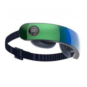 Compresse Chaude/Froide Double Usage, Masseur Oculaire Portable Et L&eacute;ger, Cadeau D'anniversaire, Bleu-Vert - Neuf