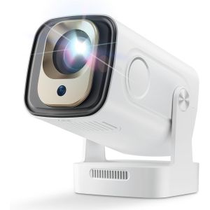 Videoprojecteur 1080P Mini Projecteur 4K Android 11 Wifi 6/Bt 5.4 Pour Téléphone/Pc/Lap/Stick Home Cinéma (P5P260Zz) - Neuf