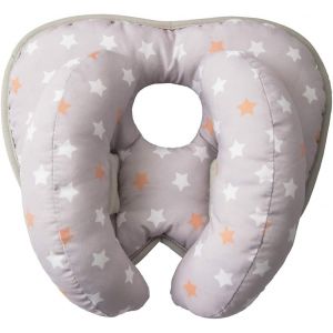 Coussin Banane Pour Le Cou De B&eacute;b&eacute;, Coussin De Voyage Pour Poussette, Pentagramme Orange - Neuf