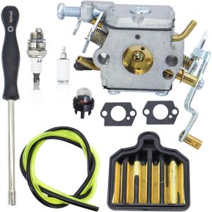 Kit de Carburateur 573952201 pour Poulan Pro PP5020AV PP5020 PP5020AVX PP4818A PP4818AVX avec Filtre a Air - Neuf