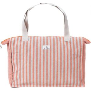 SJZG-Sac En Toile Grand Format Pour Voyage | Sac &Agrave; Main Femme | Sac De Plage Pliable | Grand Sac De Voyage Femme Cabas | Sac Shopping, Travail, Plage, Weekend - Neuf
