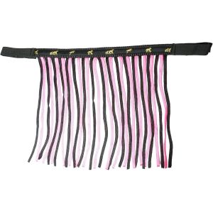 Kalanka-Frange Mouche Pour Cheval - Masque Anti-Mouches Avec Franges Et Fermeture - Pour Shetty, Pony, Cob, Demi-Sang (Poney, Noir) - Neuf