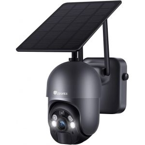 ChenQuanSarl-2K 3Mp Caméra Surveillance Solaire Wifi Extérieure Avec Panneau Solaire, Caméra Ip Sans Fil Sur Batterie Détection Pir Vision Nocturne Colorée Audio Bidirectionnel Cloud/Pc/Ip66 - Neuf