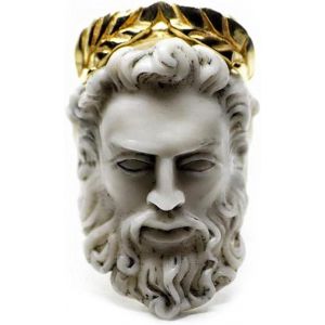 Kal-Bague Vintage Sculpt&eacute;e, Mythologie Medusa Zeus - Bague Vintage - Cadeau Pour Homme Et Femme - 7 Tailles - Neuf