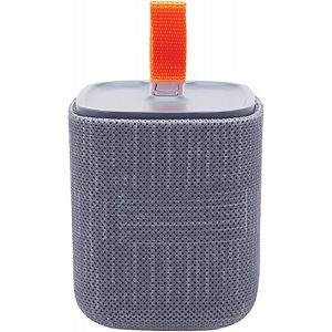 KALANKA-Enceinte Bluetooth Portable, Mini Enceinte sans Fil Format Compact, Haut-Parleur Design Tendance, Jusqu¿à 8 Heures d'Autonomie, Résistante aux Projections d¿Eau IPX4, Grise, 571077 - Neuf