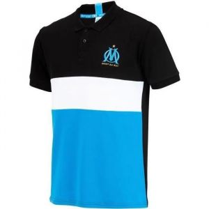 S - Polo - Olympique De Marseille - Om - Homme - Taille L - Manches Courtes - Noir - Neuf