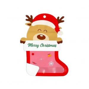 No&euml;l Renne Pingouin En Forme De Sac De Cadeau - Neuf