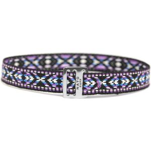 Eryi-- Bracelet Ruban Ethnique 10mm - Fait Main En France Bijou Homme Ou Femme Ajustable - Neuf