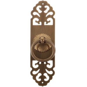 Poign&eacute;e de meuble en laiton antique chinois pour armoire et tiroir - Neuf