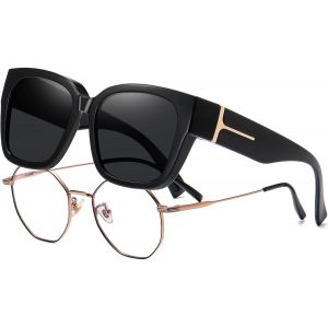 Kathlelxh-Surlunettes De Soleil Polarisées Homme Femme Lunettes De Soleil Tendance Carrées Un Xe Uv400 Pour La Conduite[H11] - Neuf