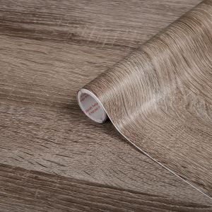 Papier Adhésif Pour Meuble Effet Bois Sonoma Chêne Truffe-Film Autocollant Décoratif Rouleau Vinyle-Pour Cuisine,Porte-Décoration Revêtement Peint Stickers Collant-45 Cm X 2 M - Neuf