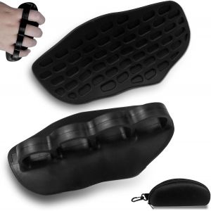 1 Paire Poign&eacute;es Antid&eacute;rapantes En Silicone Pour Halt&eacute;rophilie,Crossfit Musculation,2 En 1 L&eacute;ger Avec Sac De Rangement,Poign&eacute;es De Traction Renforc&eacute;es Unisex - Neuf