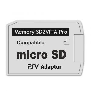 Adaptateur De Carte M&eacute;moire Sd2vita 5.0, Pour Ps Vita Psvsd -Adaptateur Sd Pour Psv 1000/2000 Pstv Fw 3.60 Henka - Neuf