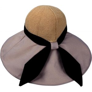 Capeline Femme Été Chapeau De Soleil À Bord Large Pliable Souple Chapeau De Plage Voyage Upf 50+ Protection Uv Chapeau De Camping Randonnée Vacances Chapeau De Paille Dames Beach Sun Hat.[Z1235] - Neuf
