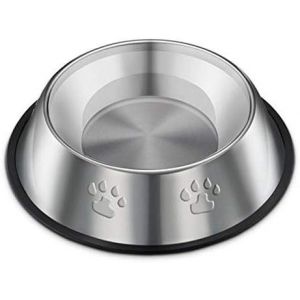 Gamelle Pour Chien 1 Pièce Grande Gamelle Pour Chien Gamelle Pour Animal De Compagnie En Acier Inoxydable Gamelle Pour Chien Bo - Neuf