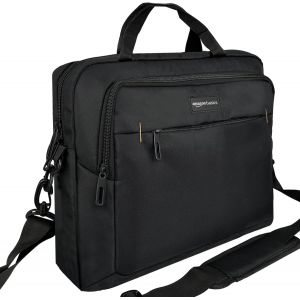 Sacoche Ordinateur Portable 15,6&rsquo;&rsquo; &ndash; Sac &agrave; Bandouli&egrave;re Compact avec Poches - Neuf