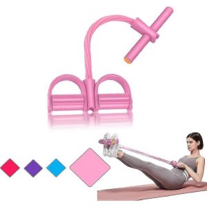 Bande De Résistance De Pédale,Musculation Assise,Équipement De Fitness Bande De Résistance Élastique Pour L'entraînement D'exercice Pour Les Femmes Corde De Traction De Tension Multifonction Fo - Neuf