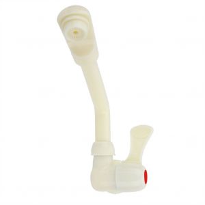 HJLIAN Robinet d'evier de cuisine a poignee unique en plastique ABS, robinet de lavabo a eau froide simple G1/2 - Neuf