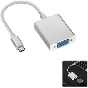 KALANKA-Adaptateur Vga, VGA USB C, USB-C VG A, USB C V GA, US B C vers VG A, US B C Hdmi VG A, Type C VG A, Câble V GA U SB C, Adaptateur V GA U SB C, pour MacBook Pro/Air, pour iPhone 15 Plus Pro Ma - Neuf