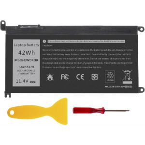 AOAL-Wdxor Batterie De Remplacement Pour Dell Wdxor Batteries D'Ordinateur Portable Compatible Avec Dell Inspiron 13 7368 7378 15 5565 5567 5568 5578 17 5765 5767 7368 7378 7560 7570 7579 7569 [11.4V - Neuf