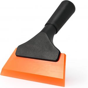 Raclette &Agrave; Vitres Multifonction En Silicone Pour Salle De Bain, Porte Miroir De Douche, Fen&ecirc;tre, Verre, Porte De Douche, Pare-Brise De Voiture, Grattoir &Agrave; Vitres, Orange - Neuf