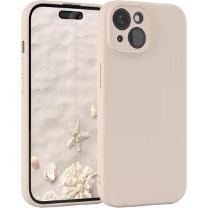 Housse En Silicone Pour Iphone 15 Housse Souple Antichoc Housse Pour Portable Avec Protection Pour Appareil Photo Fines Premium Protection Cover Tpu Phone Bumper En Taupe - Neuf