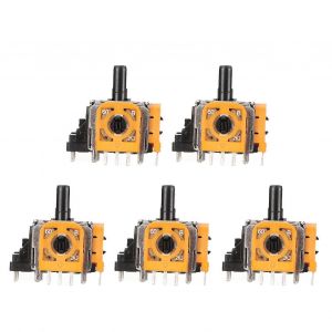 5 Pcs Analogique 3d Joysticks Pour Ps5 Contr&ocirc;leur 3d Analogique Joystick Pi&egrave;ce De Rechange Kit De R&eacute;paration - Neuf