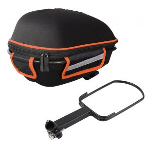 Sacoche De Selle De Velo, Sacoche De Velo De Montagne, De Route, Portable, Grande Capacite, Coque Rigide Epaisse, Orange - Neuf