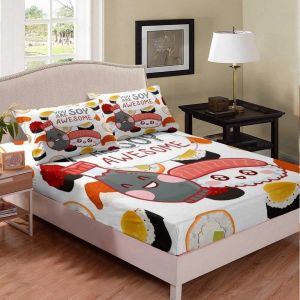 Parure De Lit Homewish Avec Drap - Neuf