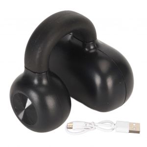 Clip d'oreille Casque Bluetooth Réduction du bruit HiFi Clip d'oreille unique rechargeable sur écouteur sans fil pour le sport Noir - Neuf