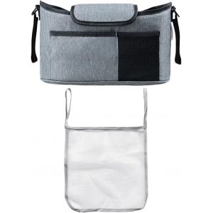 Asfasfq-1 Sac De Rangement, 1 Sac En Filet, Sac Pour Poussette, Accessoires De Poussette, Sac De Rangement Pour Poussette - Neuf