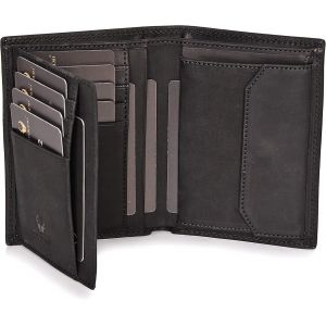 Portefeuille Vienne | Grand Portefeuille Homme Cuir | Porte Carte Cuir Avec Protection Rfid | Vintage Marron - Neuf