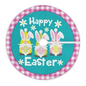 Jupe De Sapin De P&acirc;ques 91 Cm, Motif ?Ufs Et Lapins, Pour Int&eacute;rieur Et Ext&eacute;rieur - Neuf