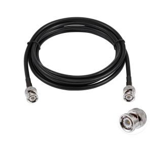 Câble BNC Mâle à BNC Mâle 50ohm BNC Mâle à Mâle RG58 RF Coaxial Pigtail Jumper Cable 10ft/3m pour Antennes RF Ham Radio Handheld - Neuf