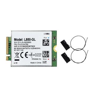 L850 GL WiFi Card+2XAntenna 01AX792 NGFF M.2 Module pour Lenovo - Neuf
