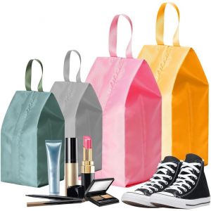 Housse De Rangement-4 Pi&egrave;ces Organisateur Val ,Sac Chaussures Voyage,Pour Les Sous-V&ecirc;tements,Les Chaussures,Les Articles De Toilette,Etc.(2 Grands + 2 Petits) - Neuf