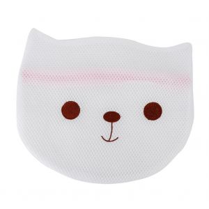 HJLIAN Sac de lavage en maille avec animaux de dessin anime pour vetements, chaussettes, soutien-gorge, lingerie, sous-vetements (ours) - Neuf